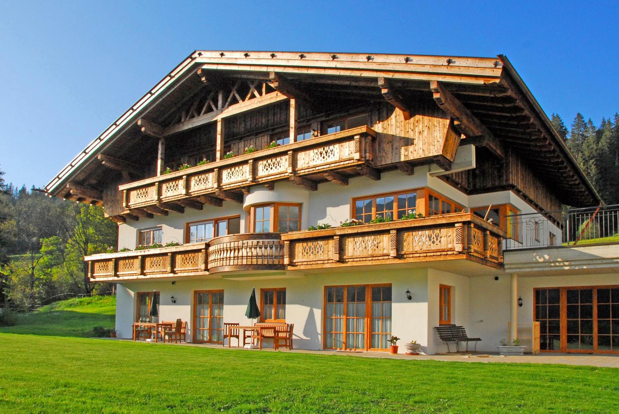 Landhaus Alpensonne Schattwald Buitenkant foto